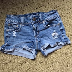 American Eagle Super Stretch Jean Shorts